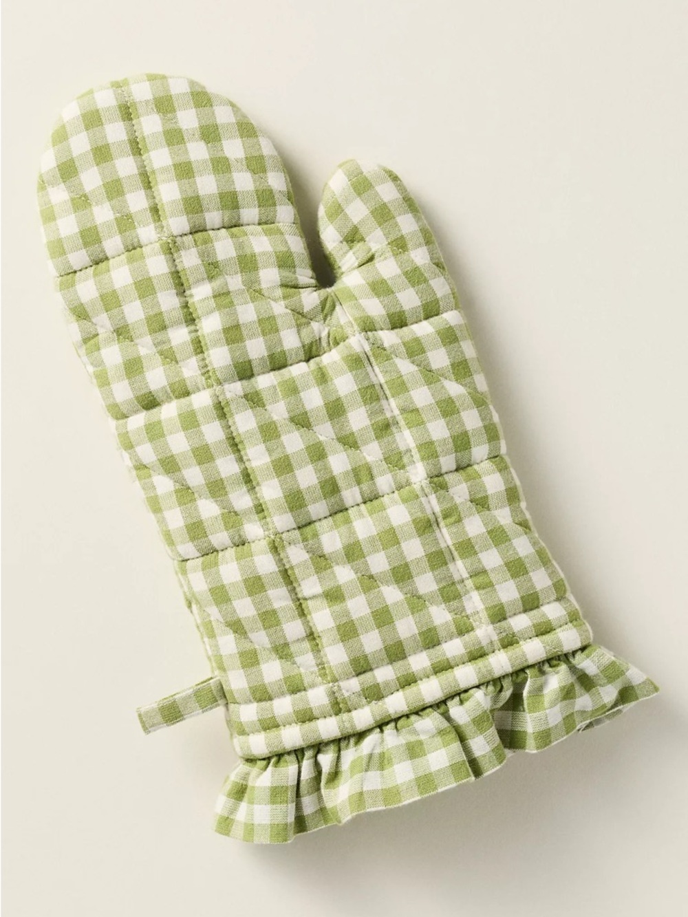NWOT Anthropologie Brynn Gingham Oven Mitt